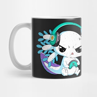 Gamesolotl Axolotl Video Gamer Kawaii Pastel Goth Anime Mug